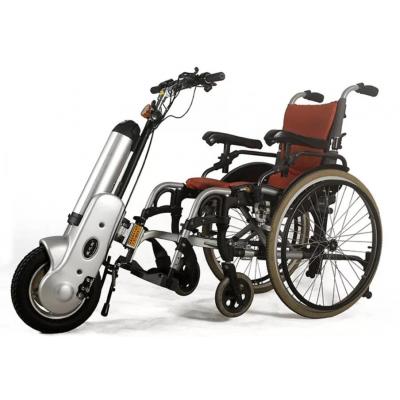 威之群轮椅车头电动驱动头手动折叠运动轮椅车头锂电池拖车头Q1