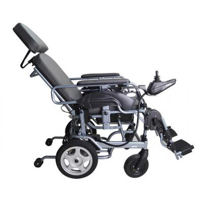 互邦高靠背全躺 电动轮椅HBLD2-D带坐便老人代步车小轮便携 