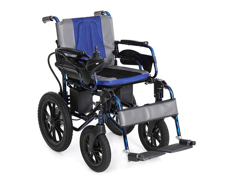 上海互邦电动轮椅HBLD2-E轻便折叠老人代步残疾人越野轮椅车互帮